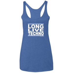 #LongLiveTechno -Women's Racerback Tank