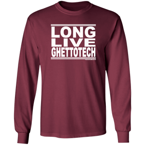 #LongLiveGhettotech - Longsleeve T-Shirt