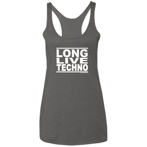 #LongLiveTechno -Women's Racerback Tank