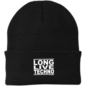 #LongLiveTechno - Knit Skull Cap