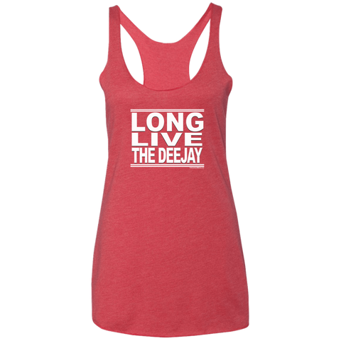 #LongLiveTheDeejay -Women's Racerback Tank